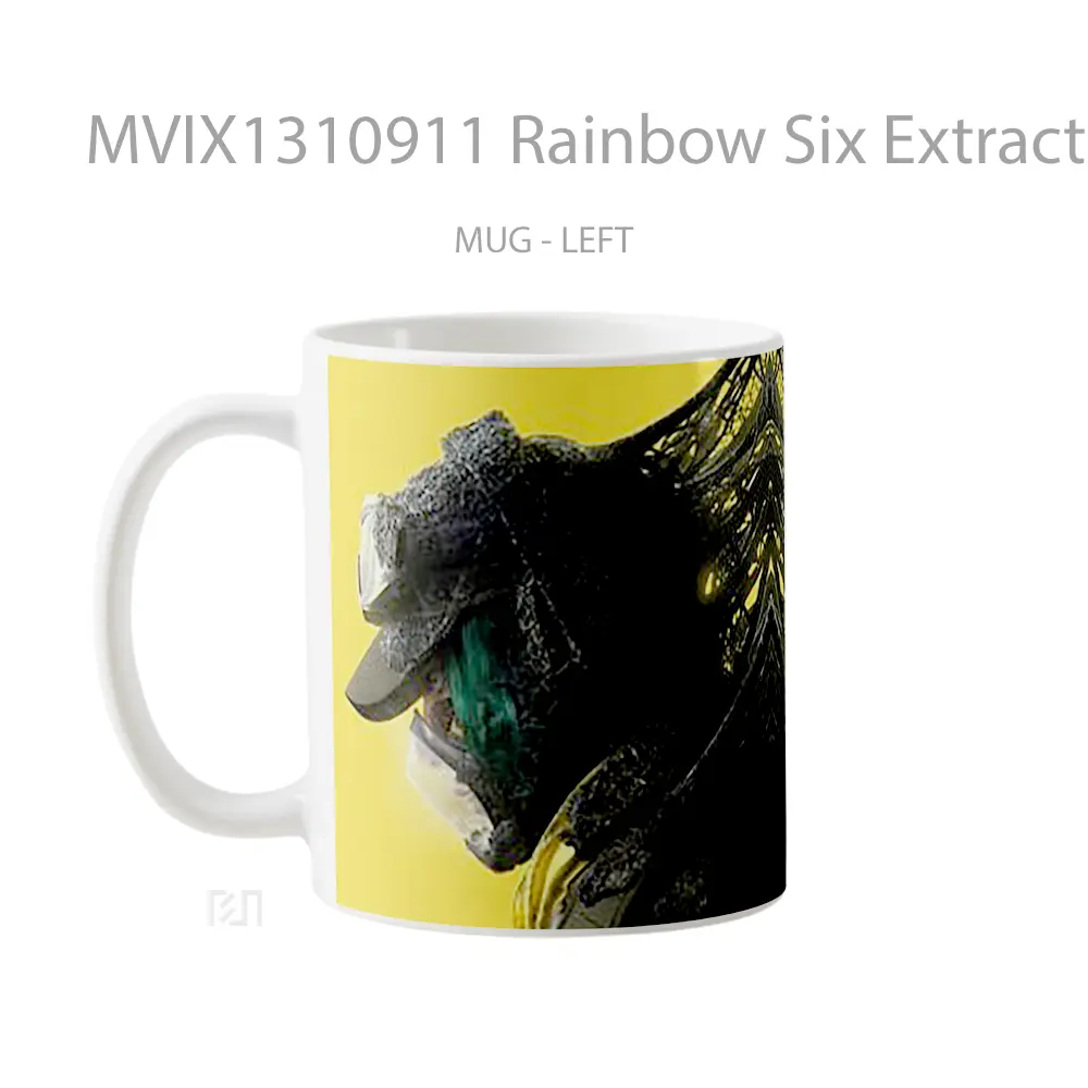 Mug Rainbow Six Extraction Ela Gelas Keramik Unik - All-side / Desain