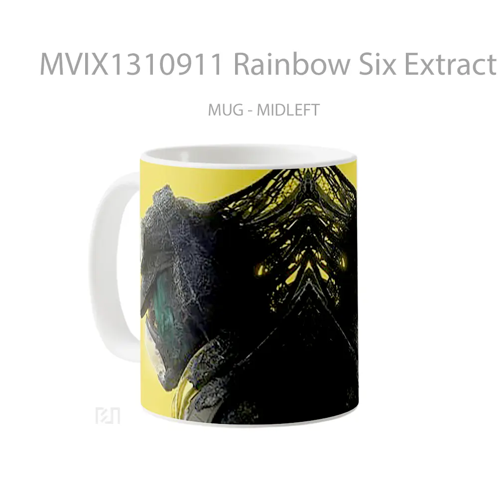 Mug Rainbow Six Extraction Ela Gelas Keramik Unik - All-side / Desain