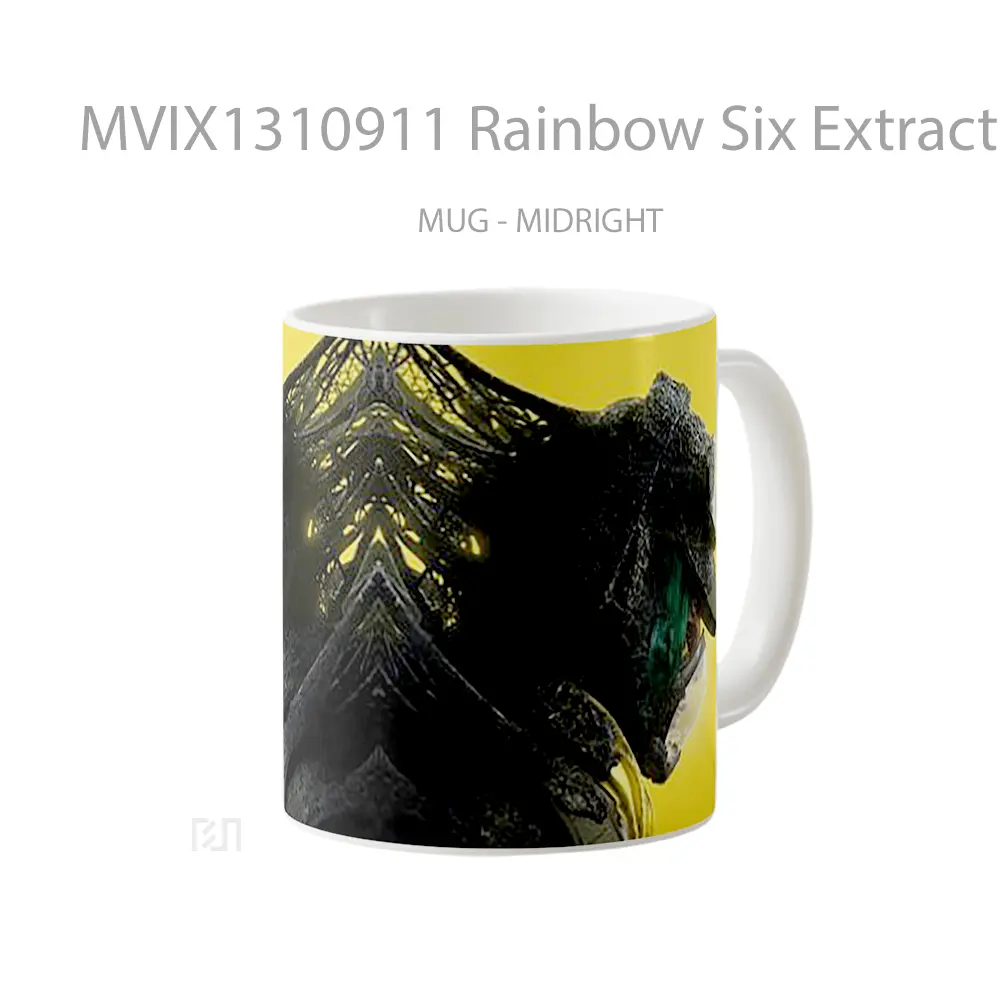 Mug Rainbow Six Extraction Ela Gelas Keramik Unik - All-side / Desain