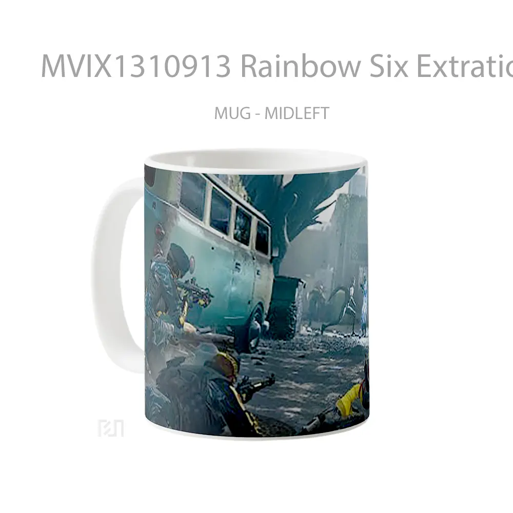 Mug Rainbow Six Extration Gelas Keramik Unik - All-side / Desain