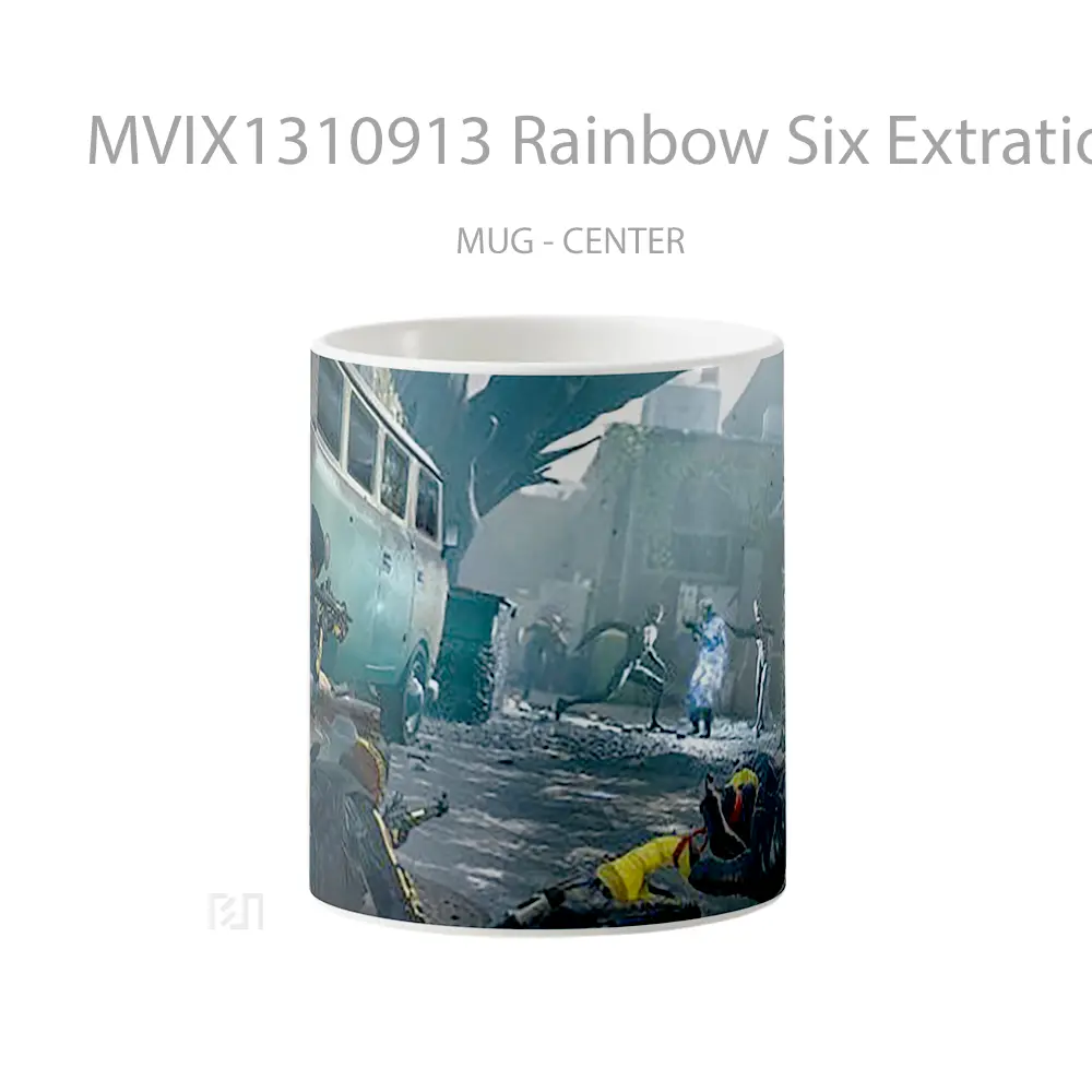 Mug Rainbow Six Extration Gelas Keramik Unik
