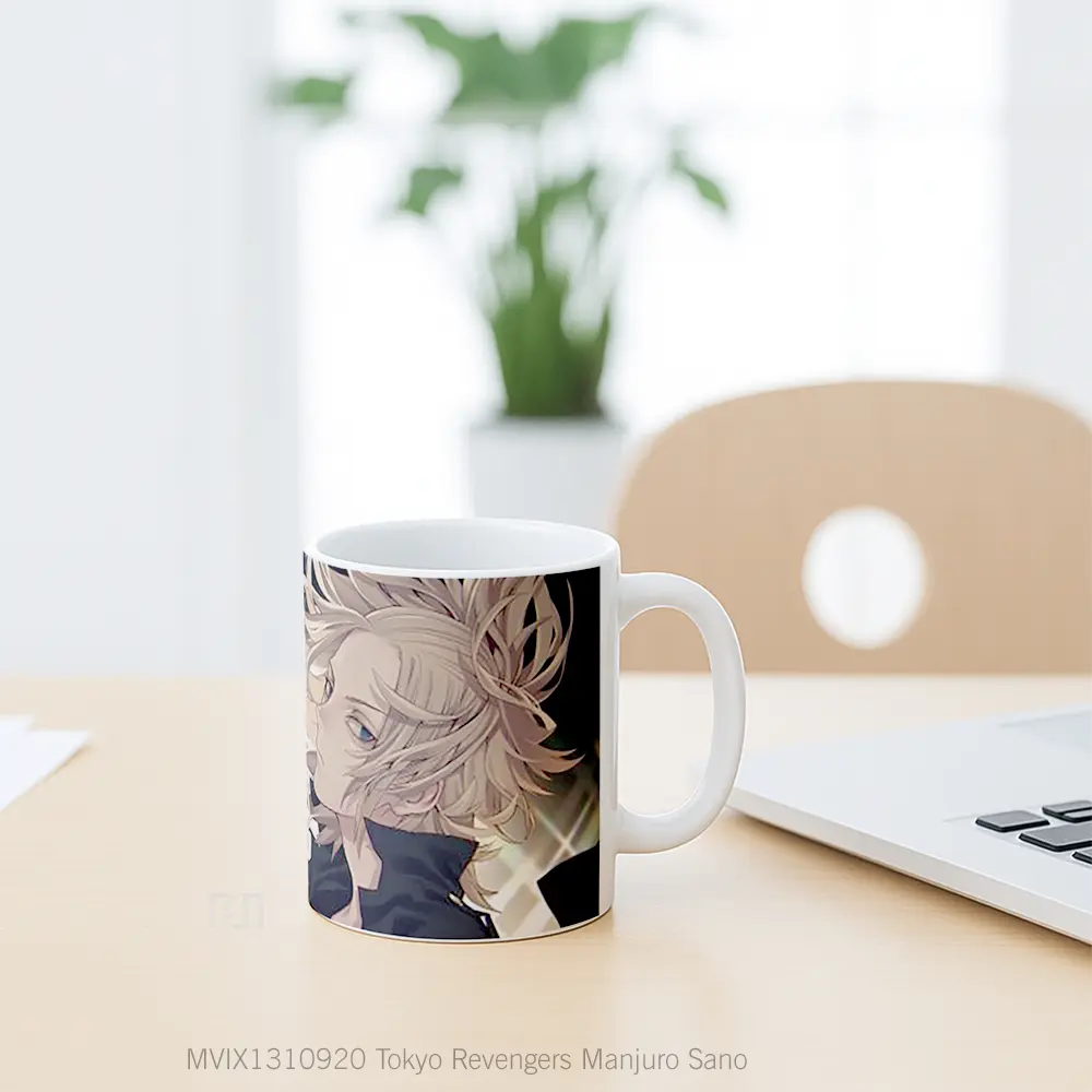 Mug Tokyo Revengers Manjuro Sano Gelas Keramik Unik - All-side / Desain