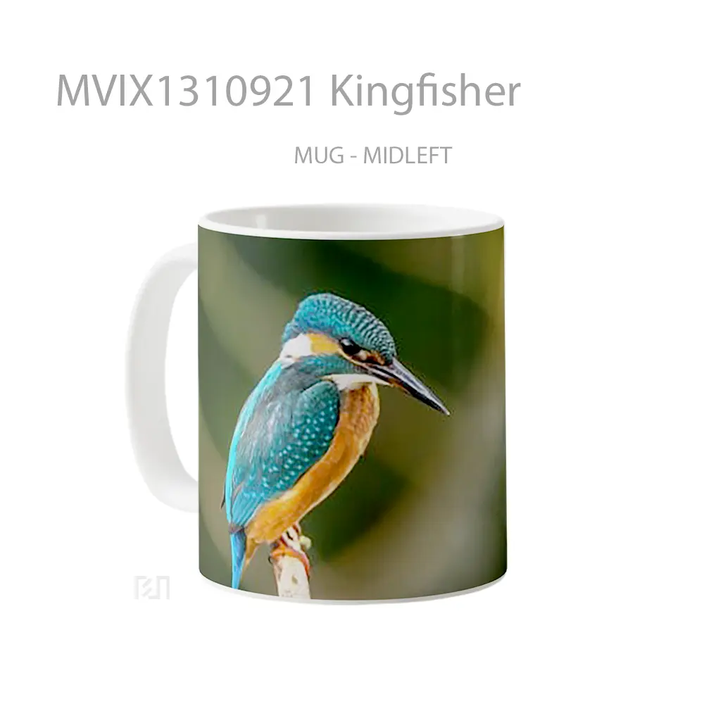 Mug Kingfisher Gelas Keramik Unik - All-side / Desain