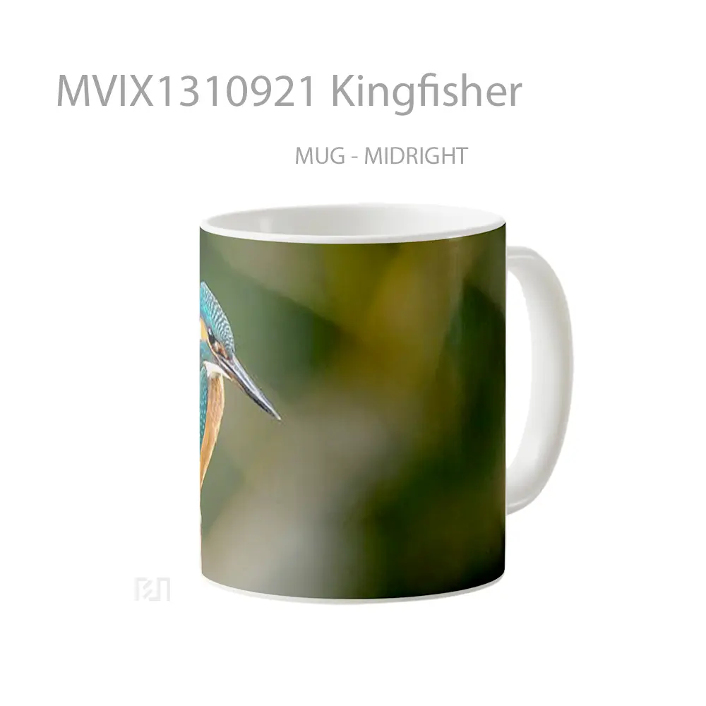 Mug Kingfisher Gelas Keramik Unik - All-side / Desain