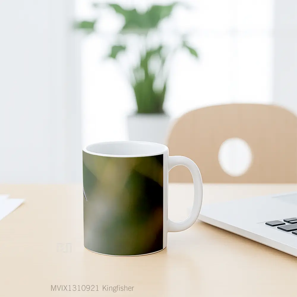 Mug Kingfisher Gelas Keramik Unik - All-side / Desain