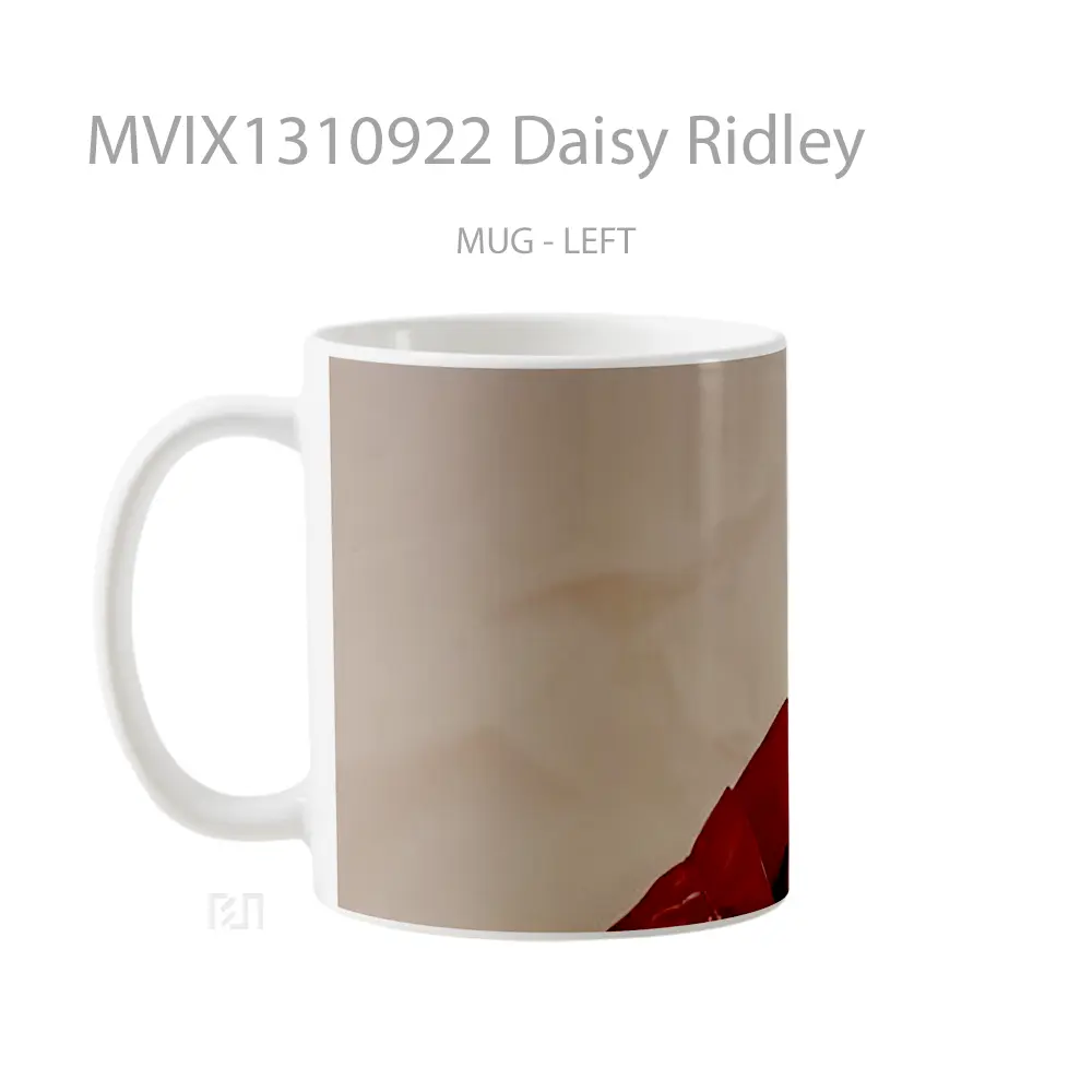 Mug Daisy Ridley Gelas Keramik Unik - All-side / Desain