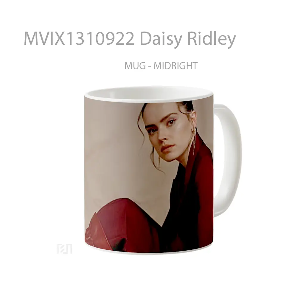 Mug Daisy Ridley Gelas Keramik Unik - All-side / Desain