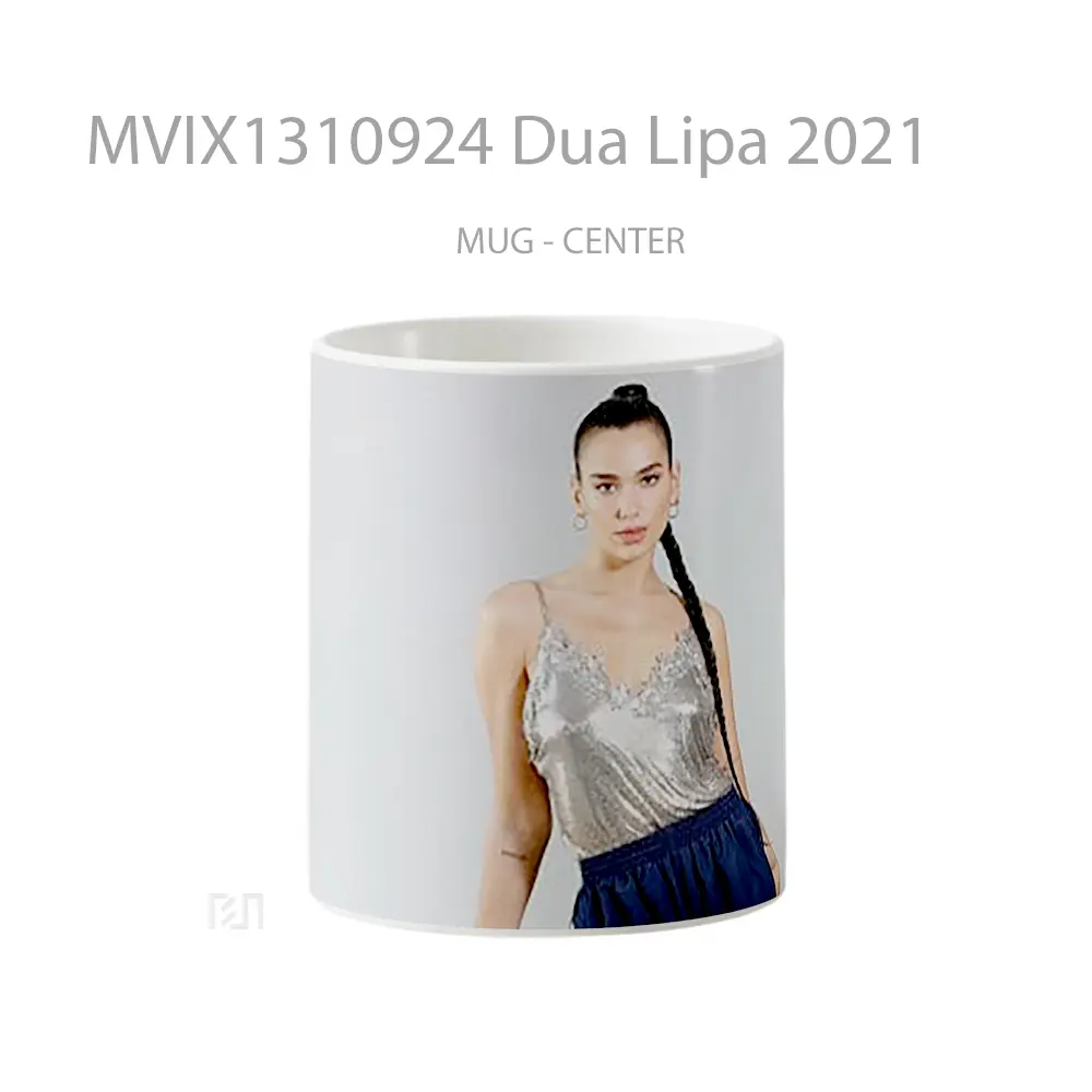 Mug Dua Lipa 2021 Gelas Selebriti