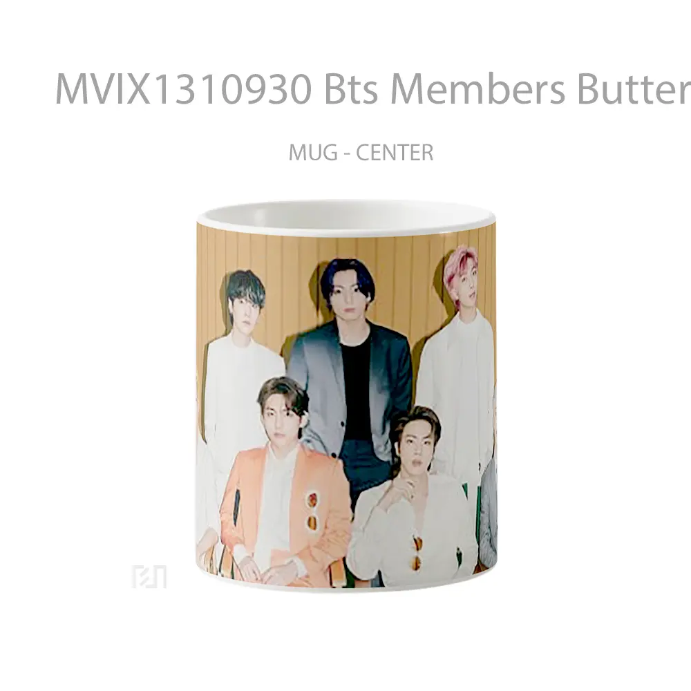 Mug Bts Members Butter Gelas Keramik Unik