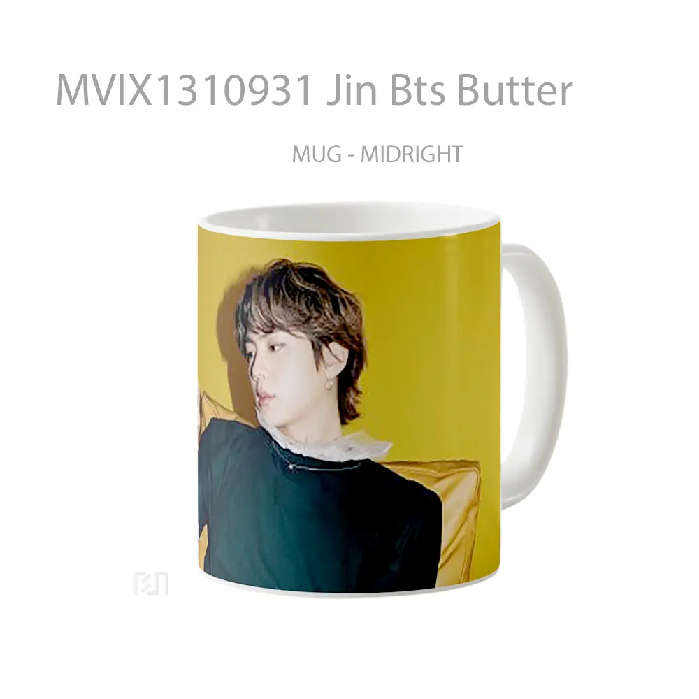 Mug Jin Bts Butter Gelas Keramik Unik - All-side / Desain