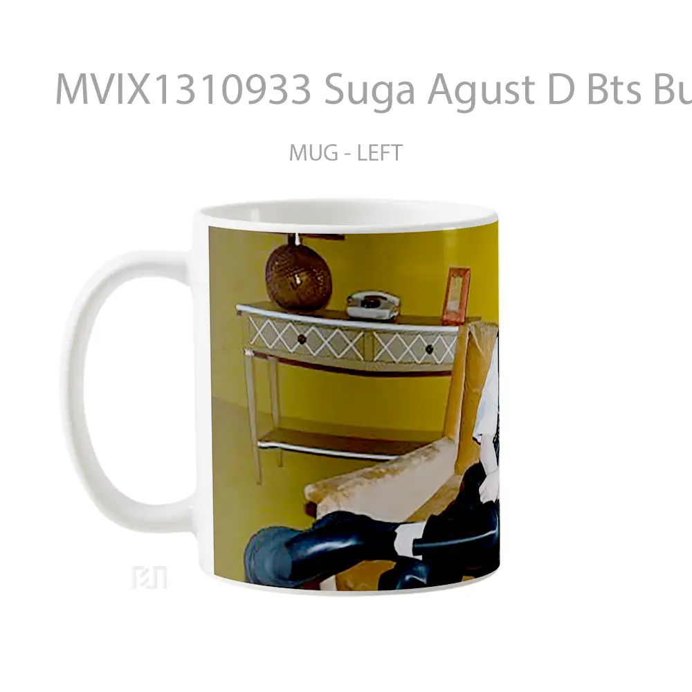 Mug Suga Agust D Bts Butter Gelas Keramik Unik - All-side / Desain