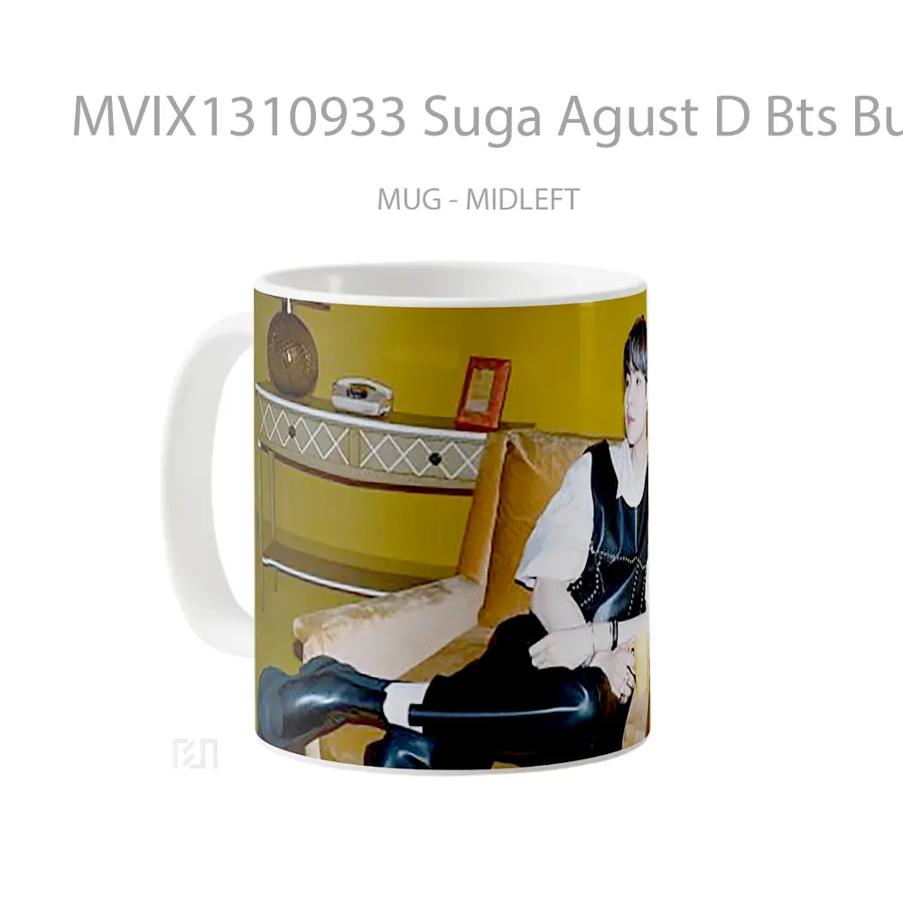 Mug Suga Agust D Bts Butter Gelas Keramik Unik - All-side / Desain