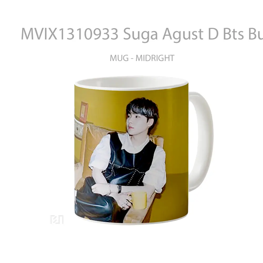 Mug Suga Agust D Bts Butter Gelas Keramik Unik - All-side / Desain
