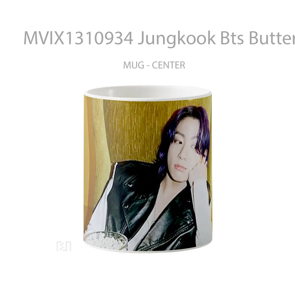 Mug Jungkook Bts Butter Gelas Keramik Unik