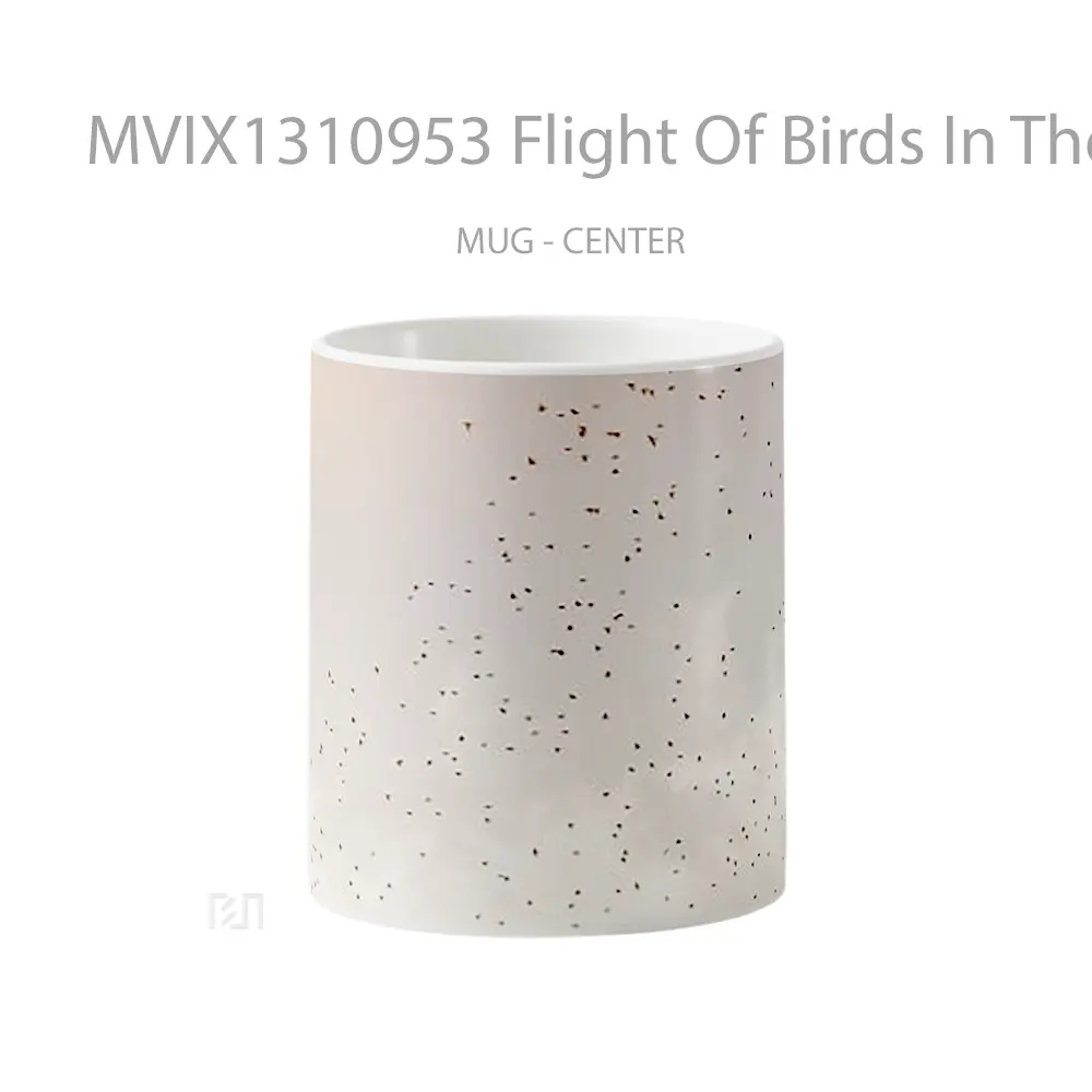 Mug Flight Of Birds In The Sky Gelas Hewan Lucu