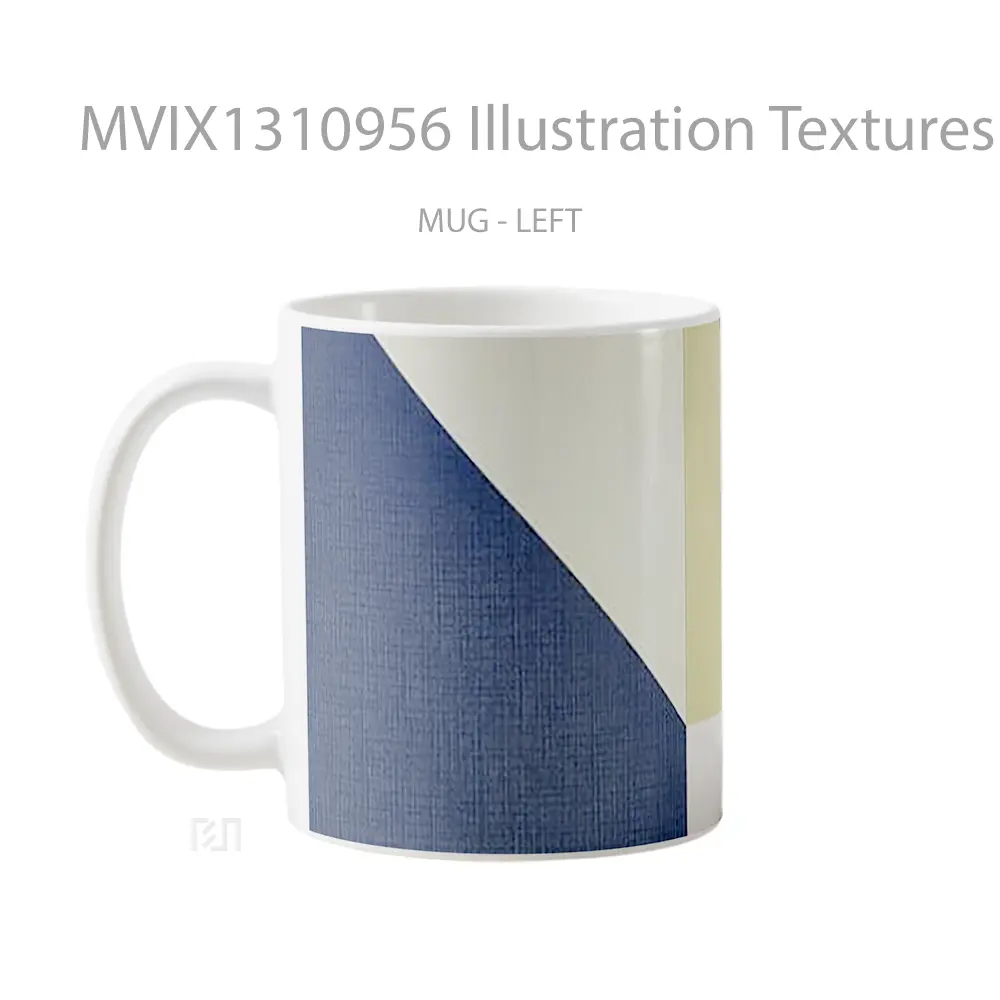 Mug Illustration Textures Gelas Seni Modern - All-side / Desain