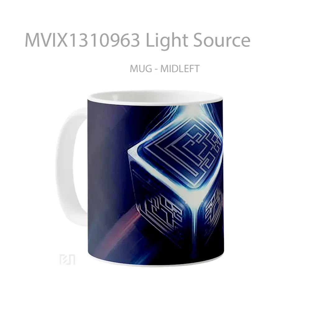 Mug Light Source Gelas Keramik Unik - All-side / Desain