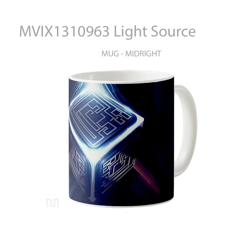 Mug Light Source Gelas Keramik Unik - All-side / Desain