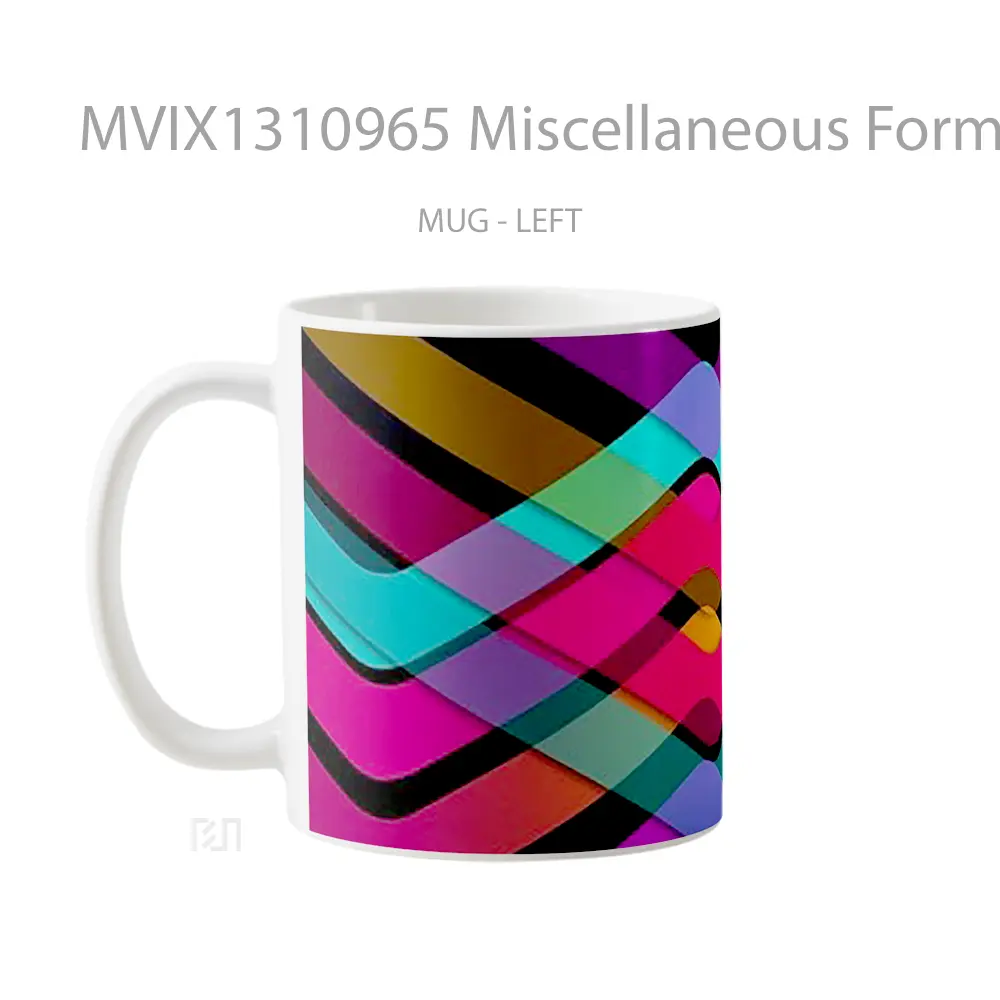 Mug Miscellaneous Formation Gelas Keramik Unik - All-side / Desain