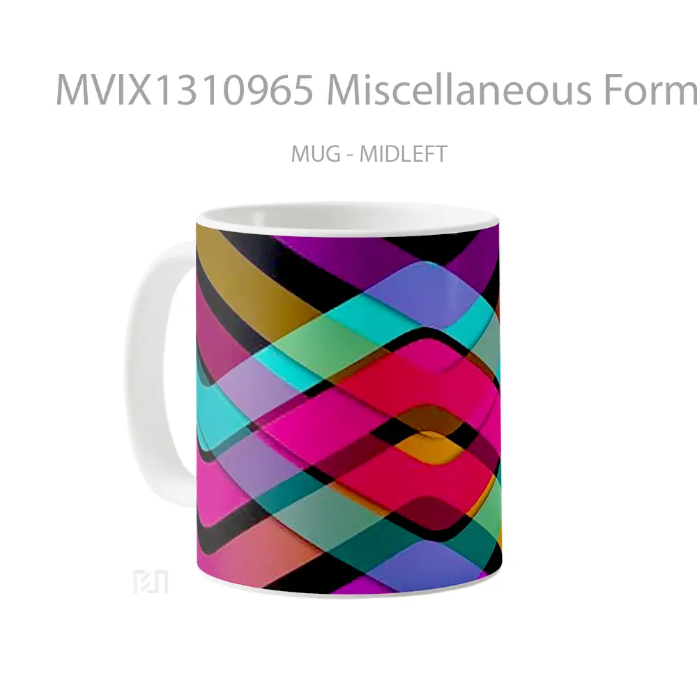 Mug Miscellaneous Formation Gelas Keramik Unik - All-side / Desain