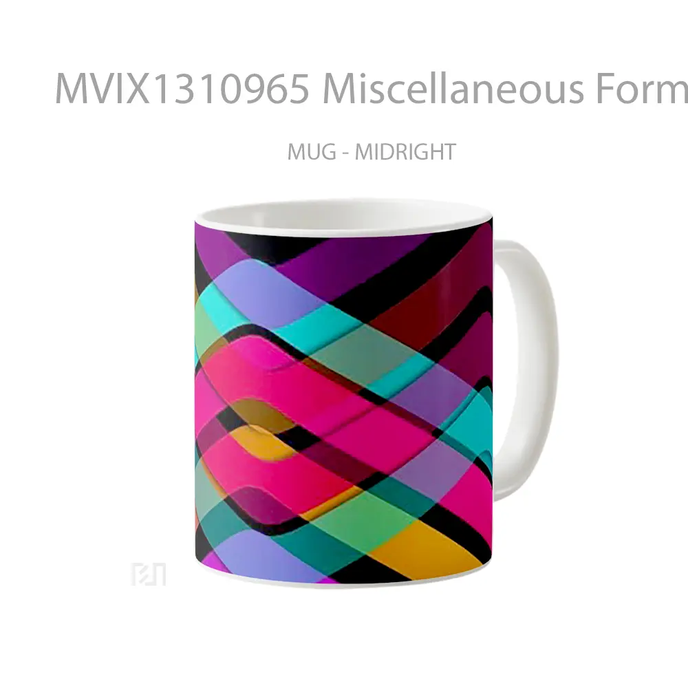 Mug Miscellaneous Formation Gelas Keramik Unik - All-side / Desain