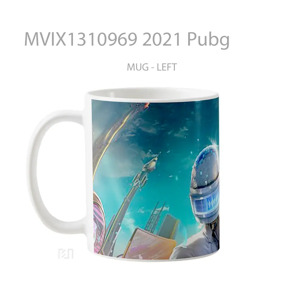 Mug 2021 Pubg Cangkir Gamer - All-side / Desain
