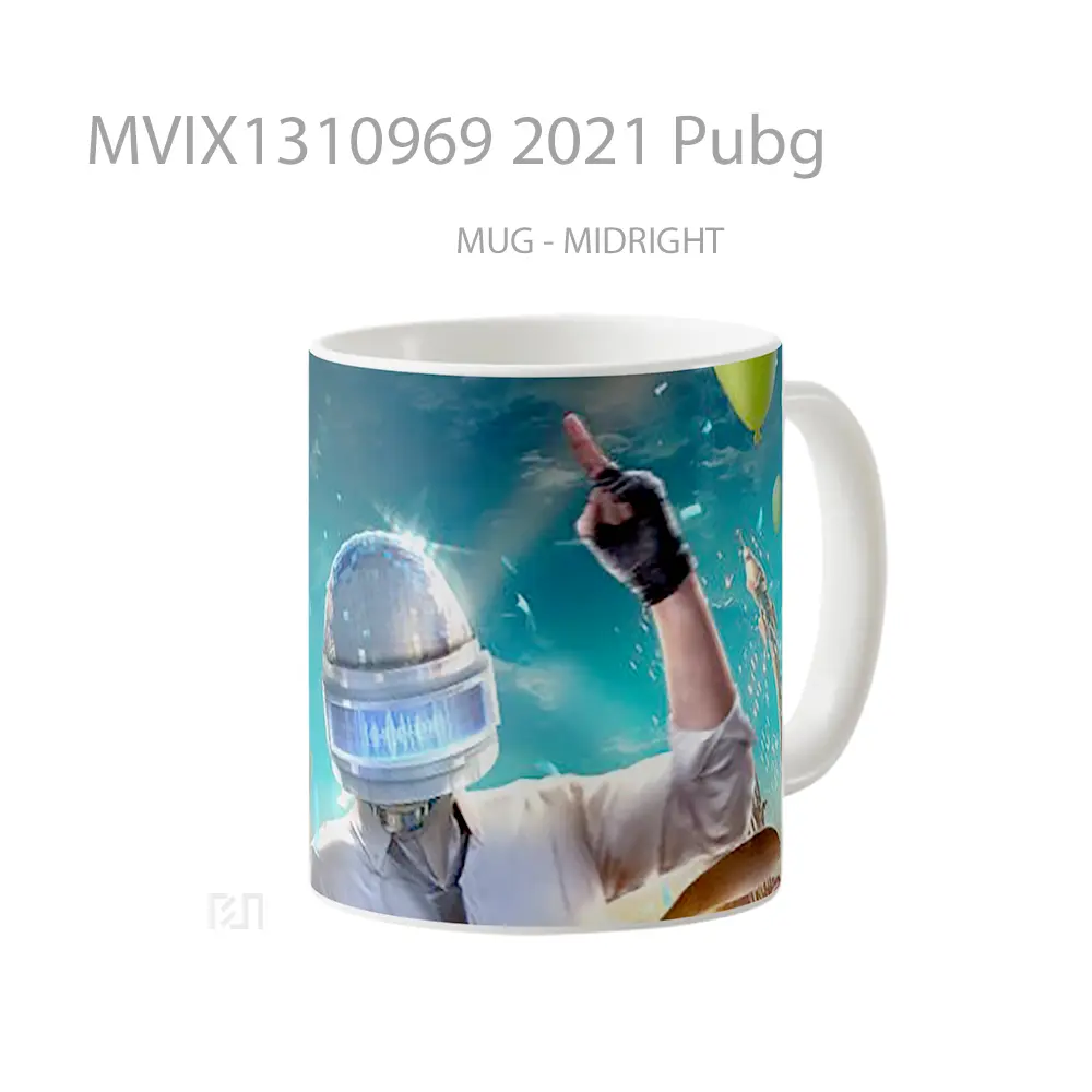 Mug 2021 Pubg Cangkir Gamer - All-side / Desain