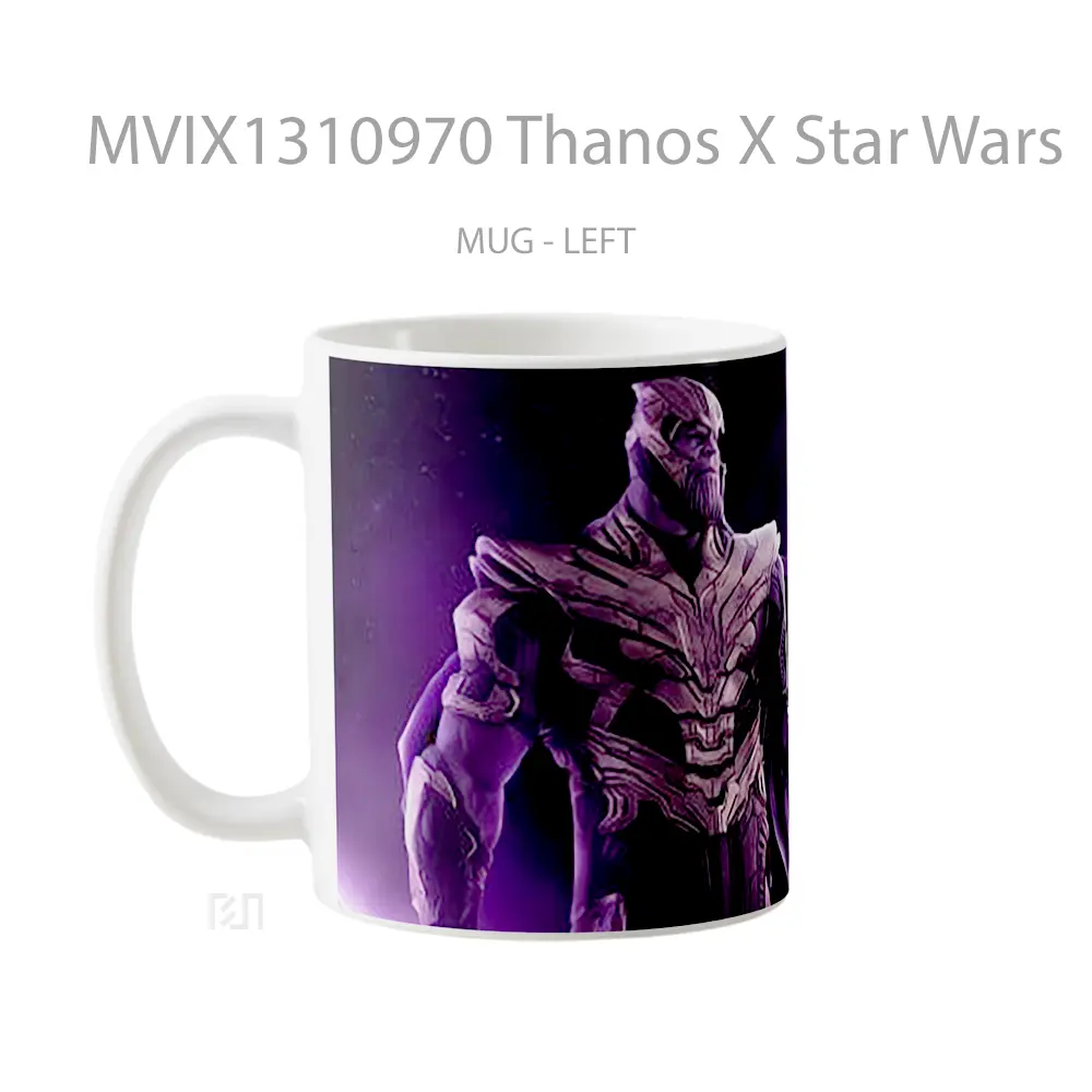 Mug Thanos X Star Wars Gelas Star Wars - All-side / Desain