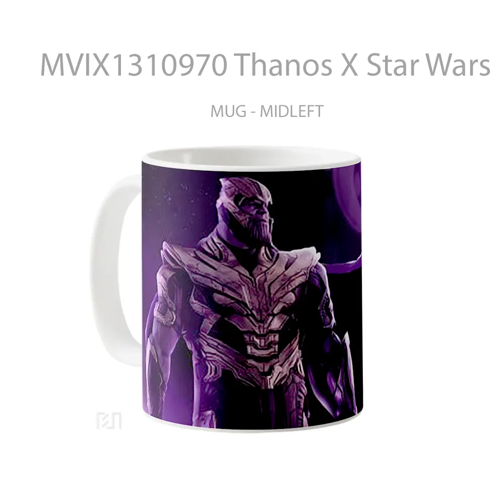 Mug Thanos X Star Wars Gelas Star Wars - All-side / Desain
