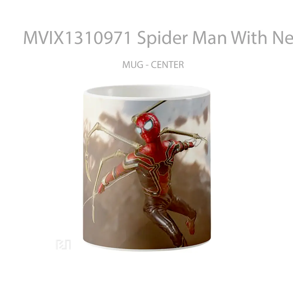 Mug Spider Man With New Suit Gelas Superhero