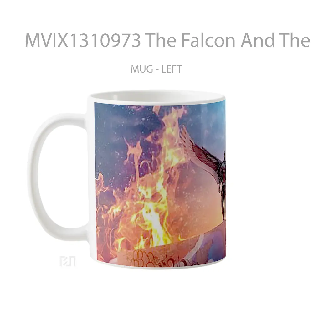 Mug The Falcon And The Winter Soldier Tv Series Gelas Superhero - All-side / Desain