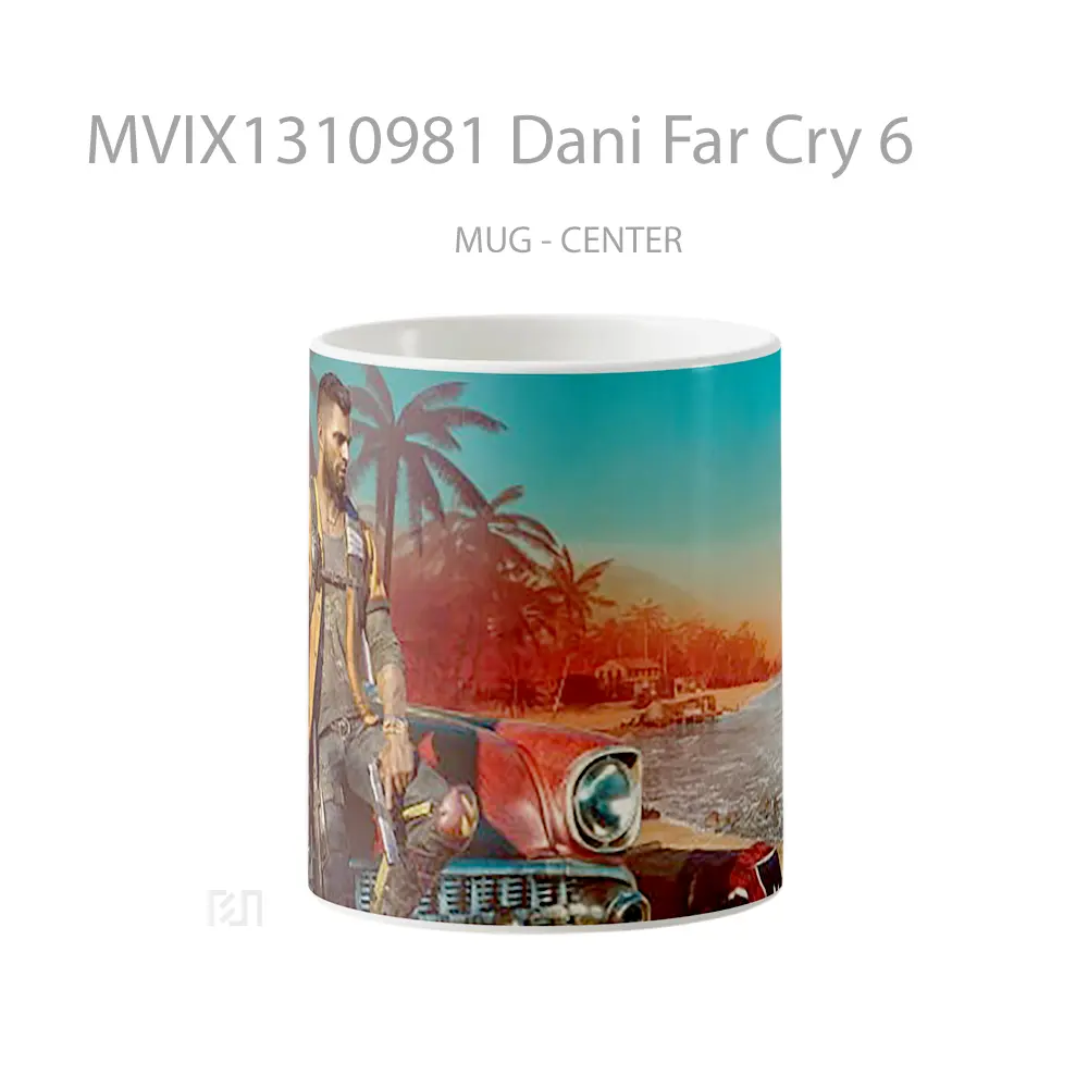 Mug Dani Far Cry 6 Gelas Keramik Unik