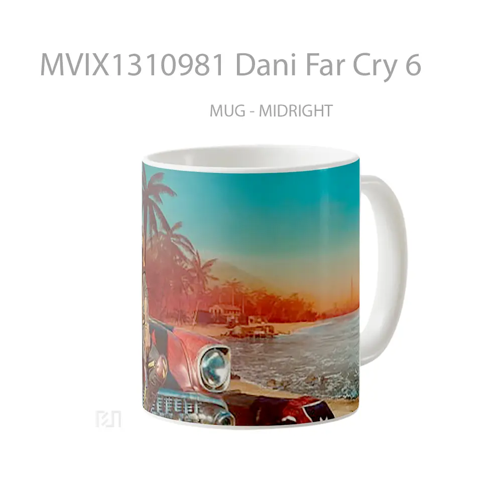 Mug Dani Far Cry 6 Gelas Keramik Unik - All-side / Desain