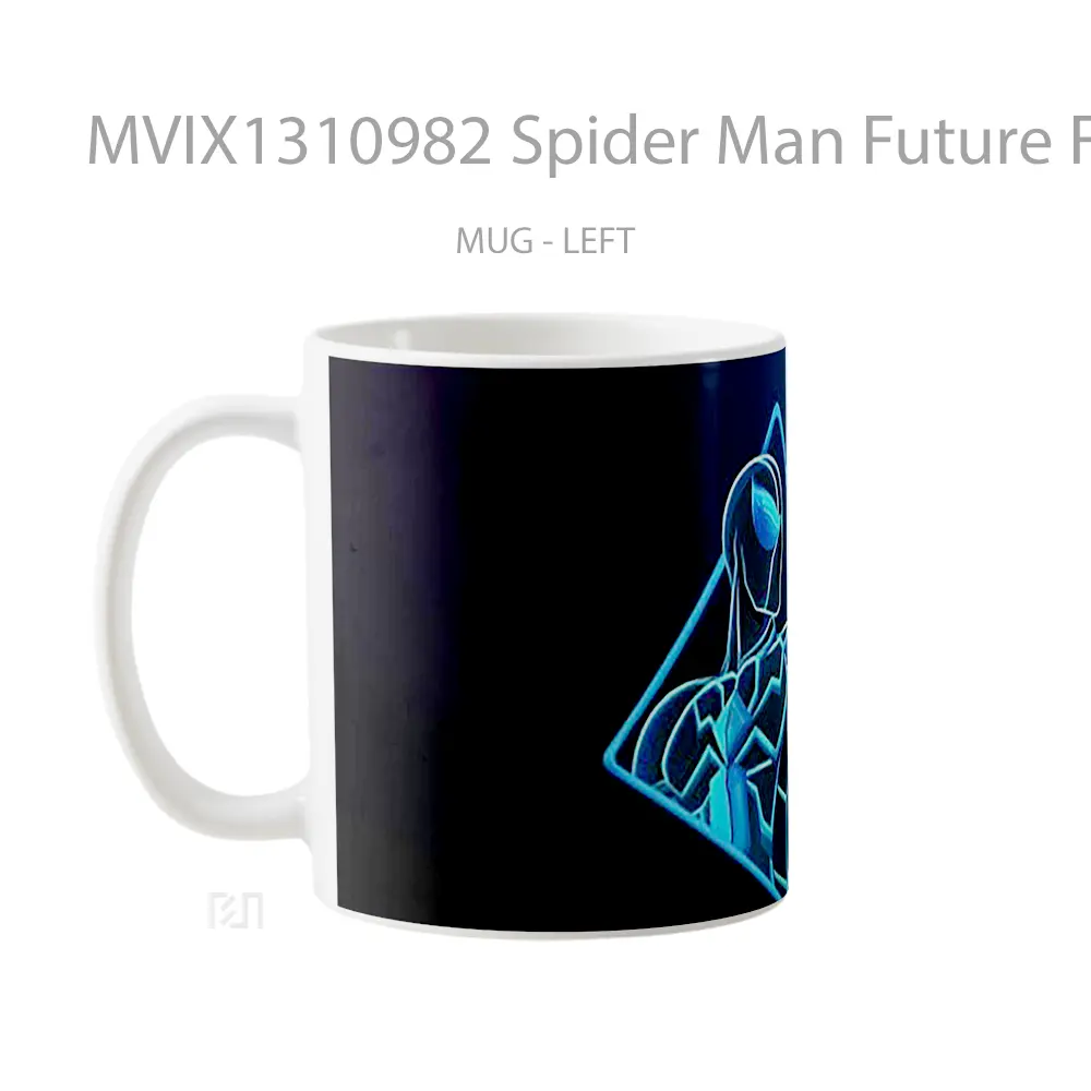 Mug Spider Man Future Foundation Suit Gelas Superhero - All-side / Desain
