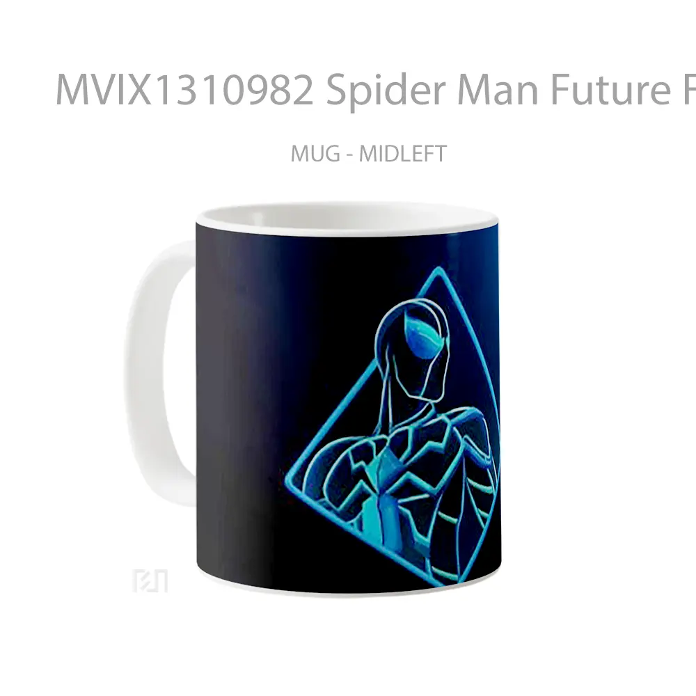 Mug Spider Man Future Foundation Suit Gelas Superhero - All-side / Desain