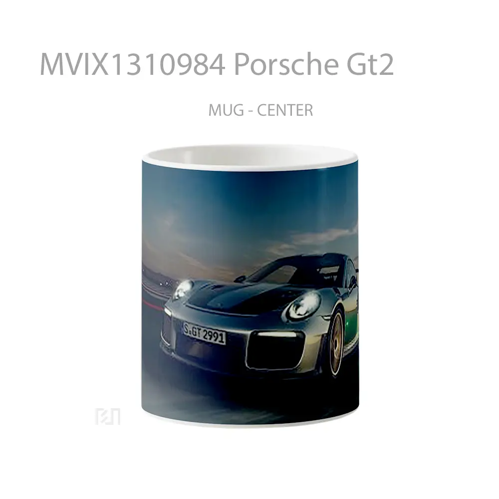 Mug Porsche Gt2 Cangkir Mobil
