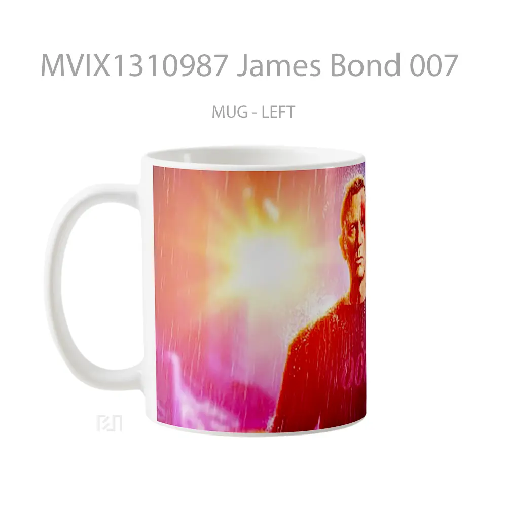 Mug James Bond 007 Gelas Keramik Unik - All-side / Desain