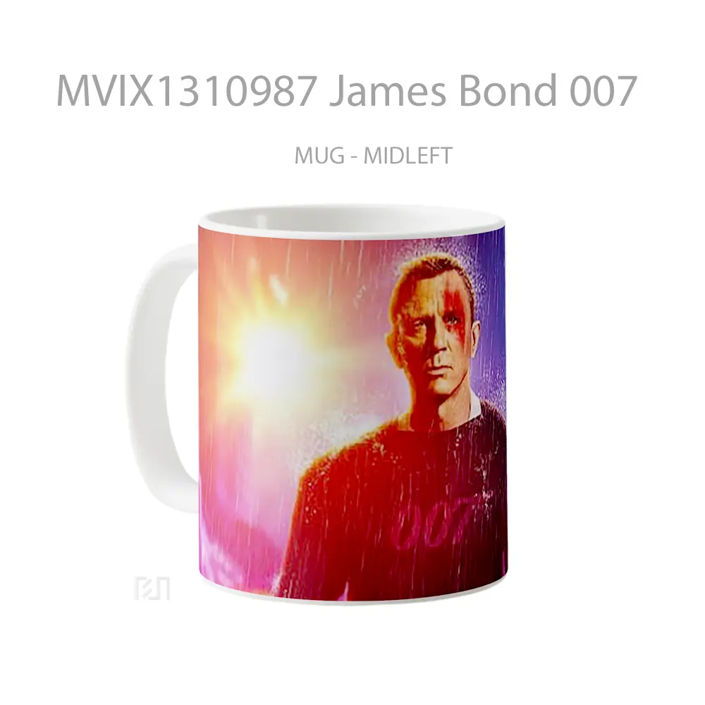 Mug James Bond 007 Gelas Keramik Unik - All-side / Desain