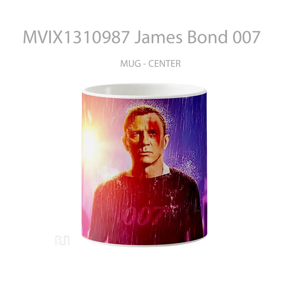 Mug James Bond 007 Gelas Keramik Unik