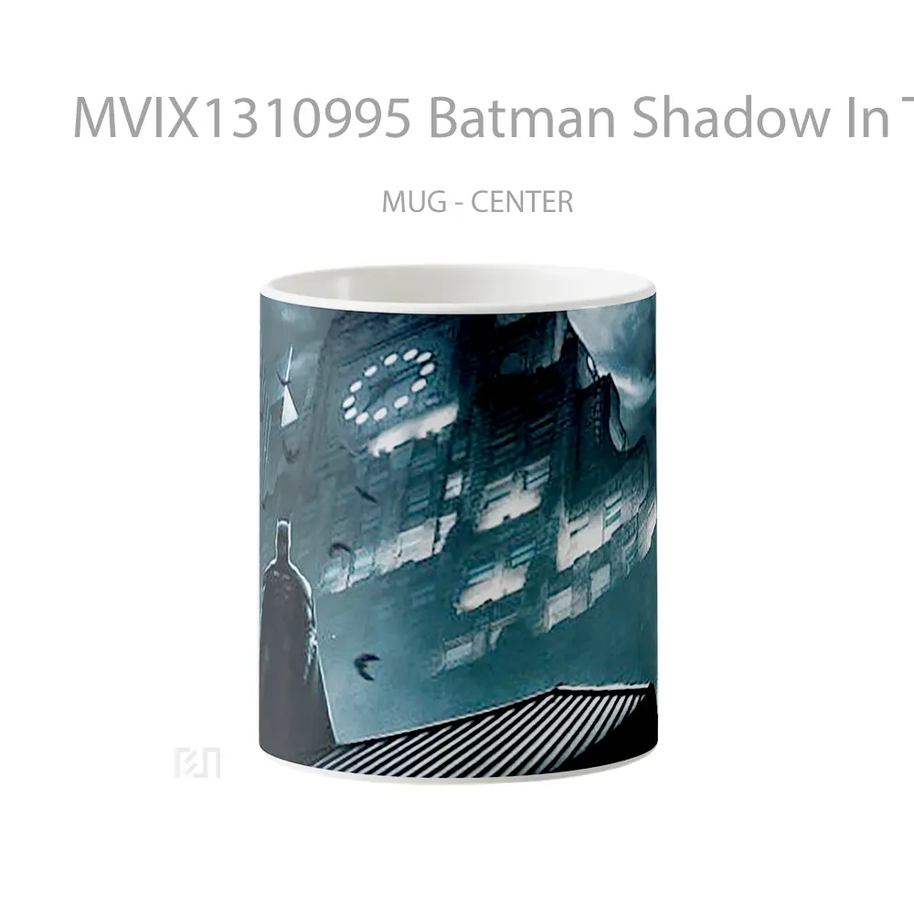 Mug Batman Shadow In The Rain Gelas Superhero