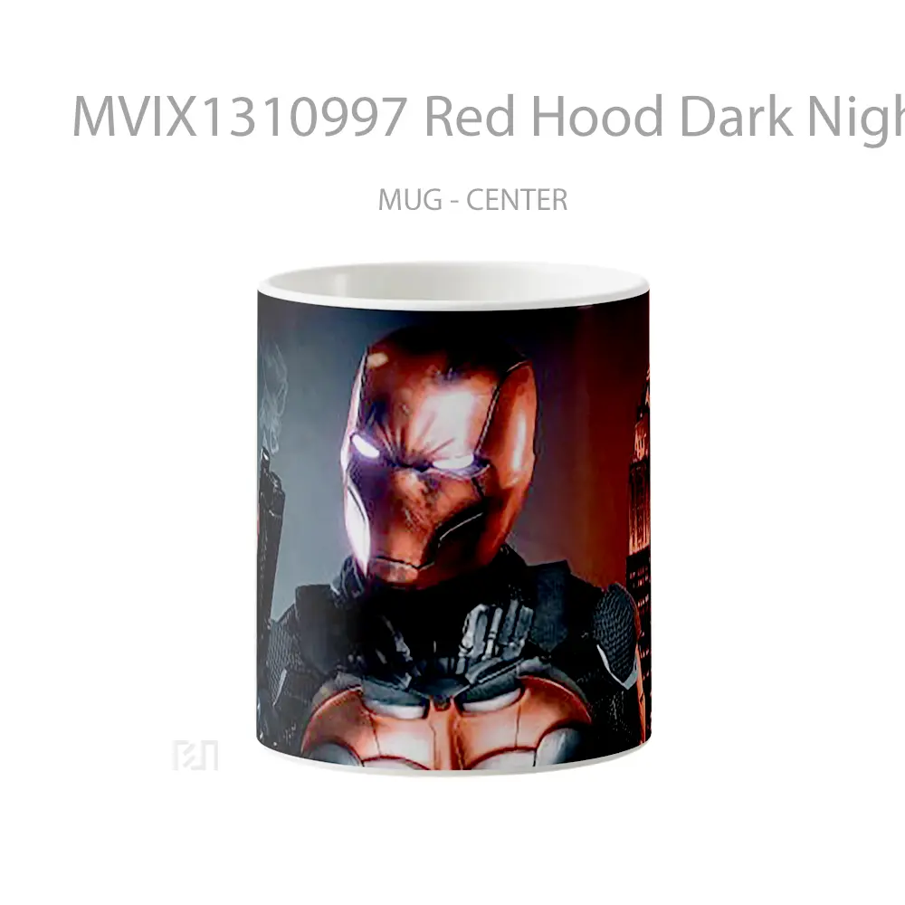 Mug Red Hood Dark Nights Gelas Superhero