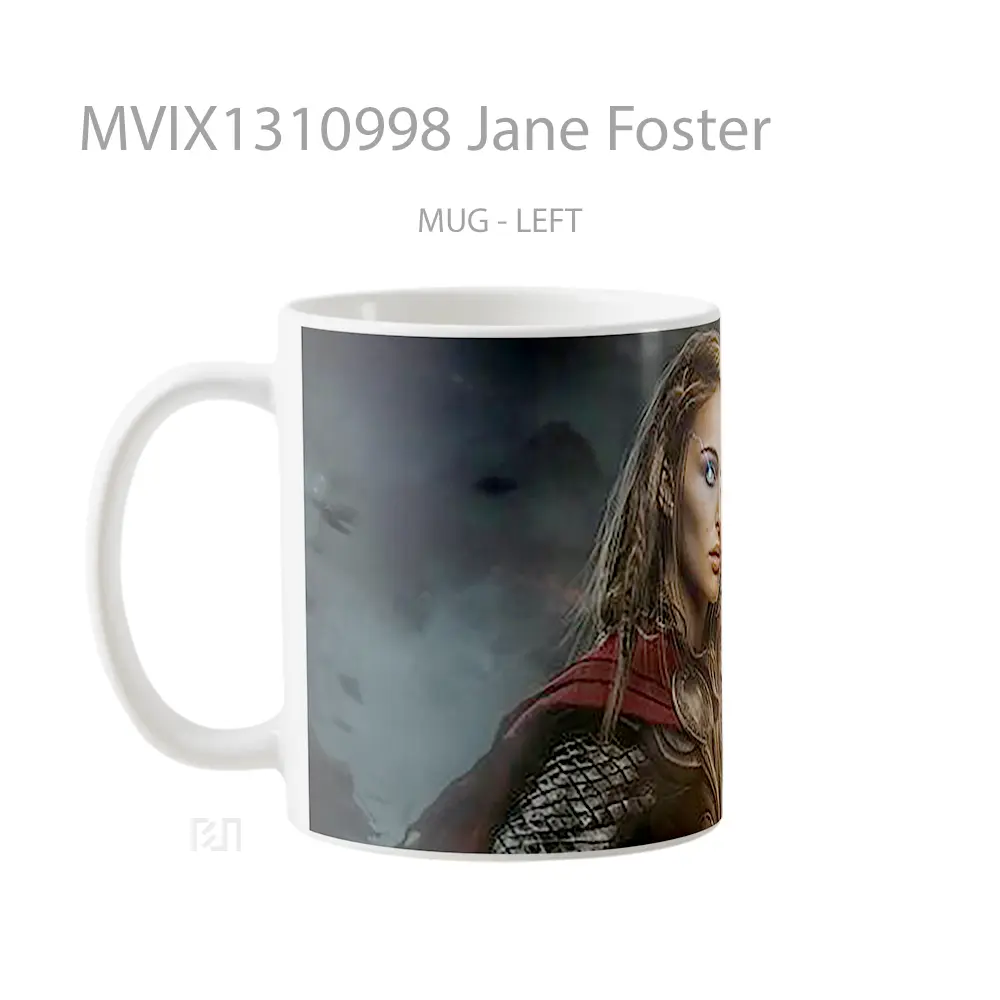 Mug Jane Foster Gelas Keramik Unik - All-side / Desain