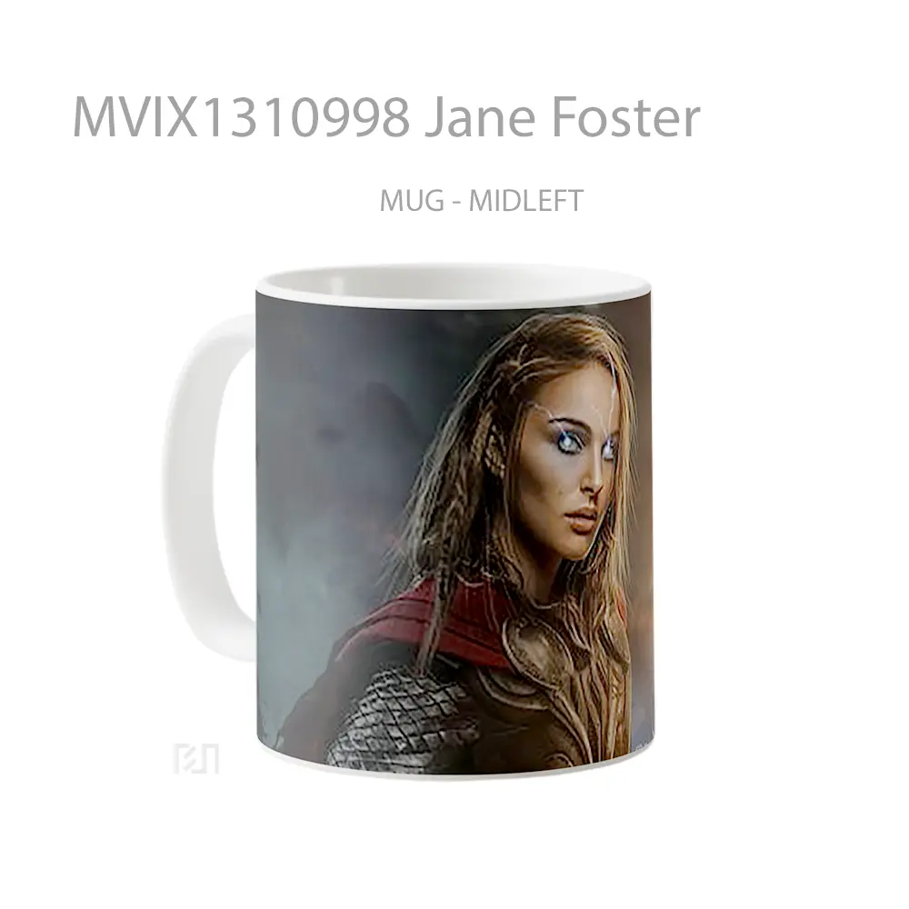 Mug Jane Foster Gelas Keramik Unik - All-side / Desain