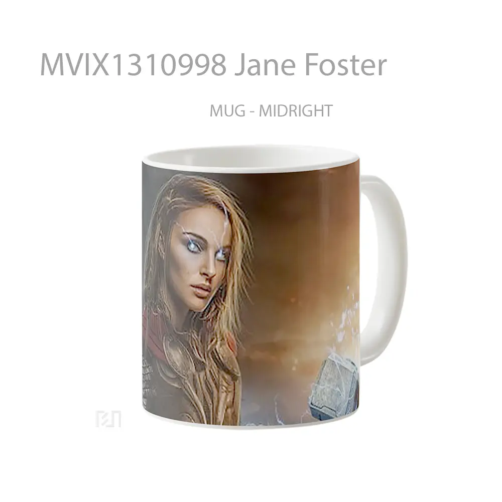 Mug Jane Foster Gelas Keramik Unik - All-side / Desain