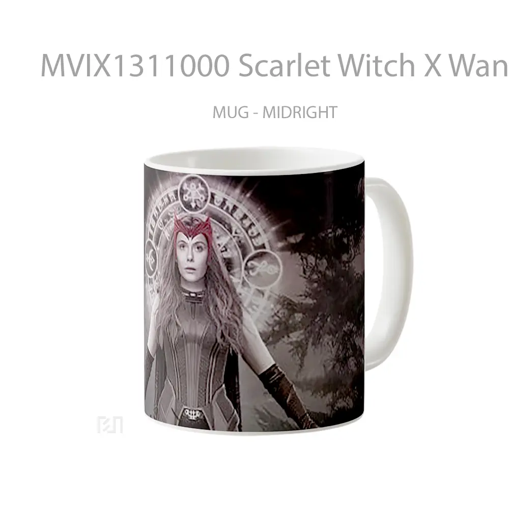 Mug Scarlet Witch X Wanda Maximoff Gelas Superhero - All-side / Desain