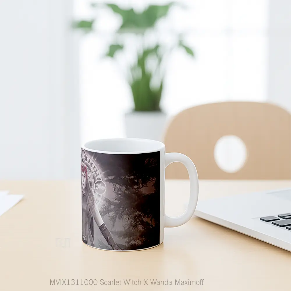 Mug Scarlet Witch X Wanda Maximoff Gelas Superhero - All-side / Desain