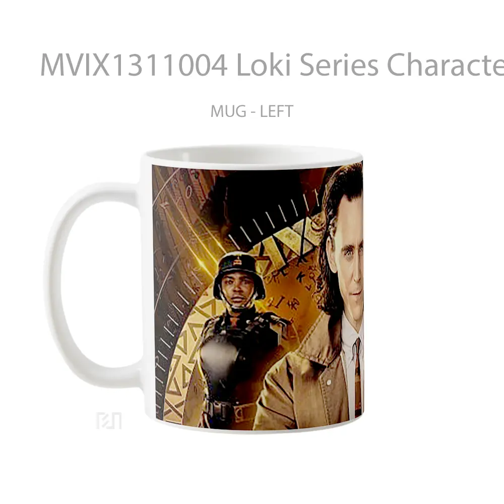 Mug Loki Series Characters Gelas Superhero - All-side / Desain