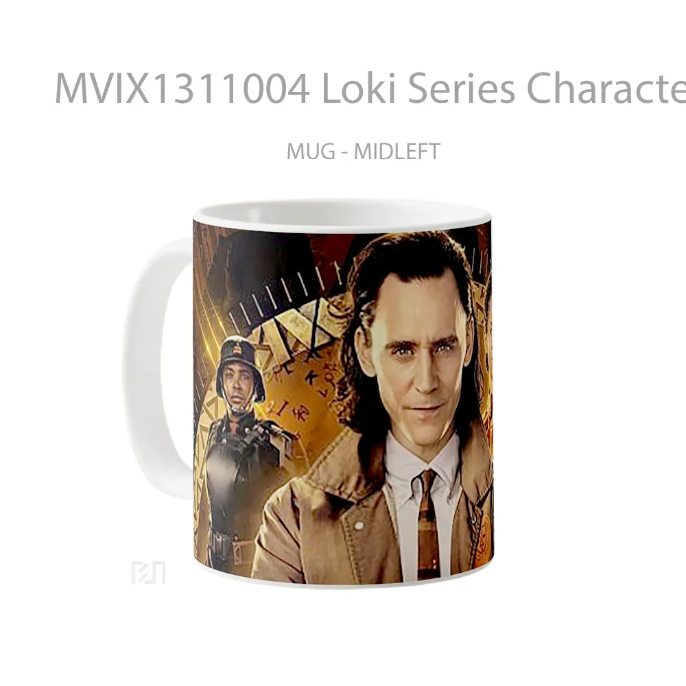 Mug Loki Series Characters Gelas Superhero - All-side / Desain