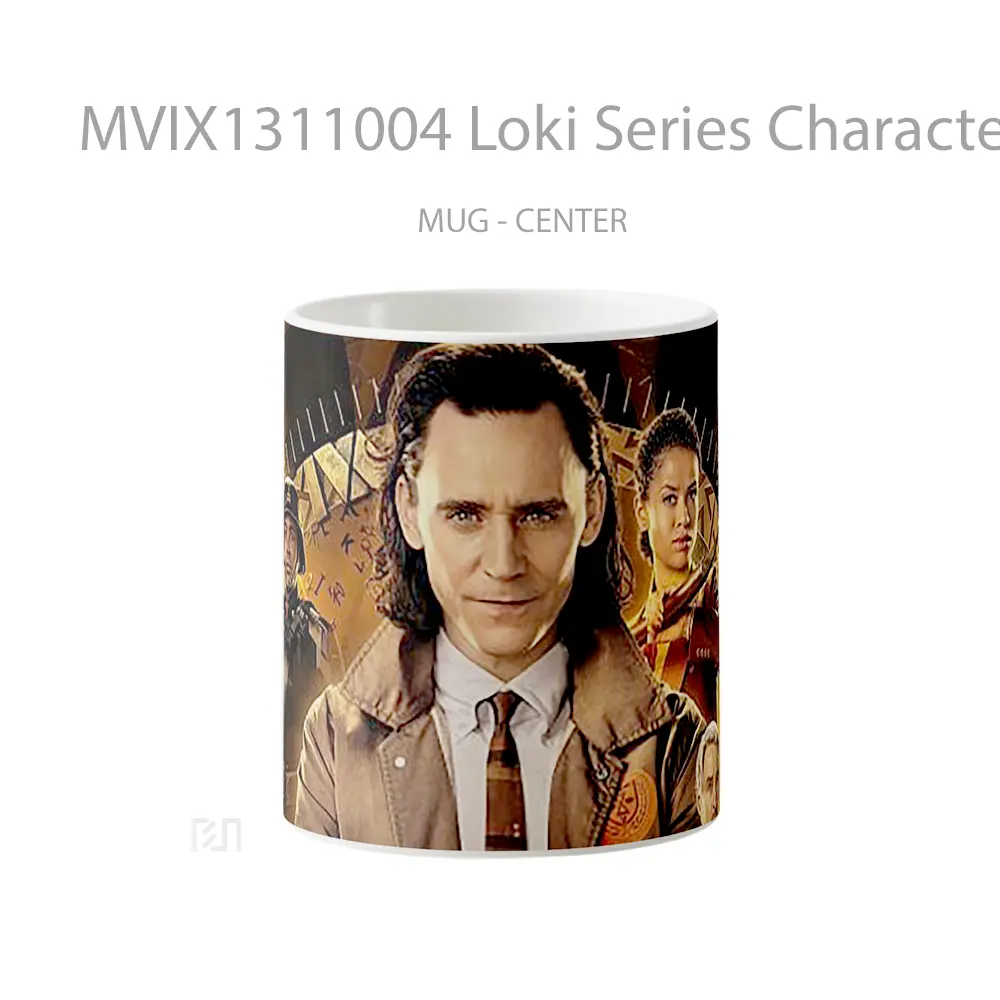 Mug Loki Series Characters Gelas Superhero