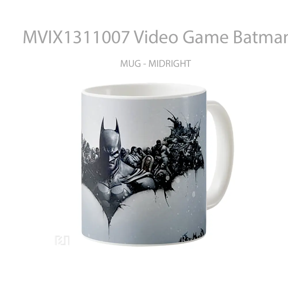 Mug Video Game Batman Arkham Origins Gelas Superhero - All-side / Desain